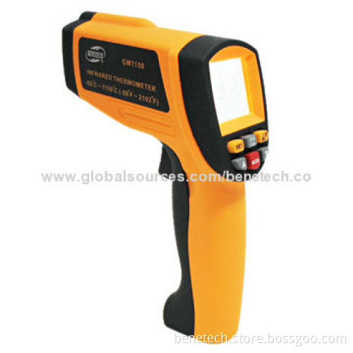 GM1150 Non-contact Portable Infrared Thermometer, D:S 20:1, -50~1150°C, Adjustable EmissivityNew